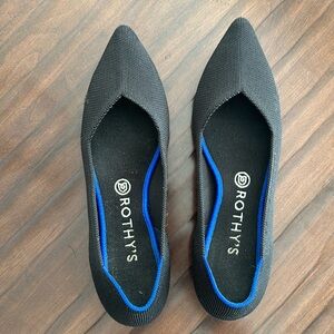 Rothy’s point. Black.  Size 10.